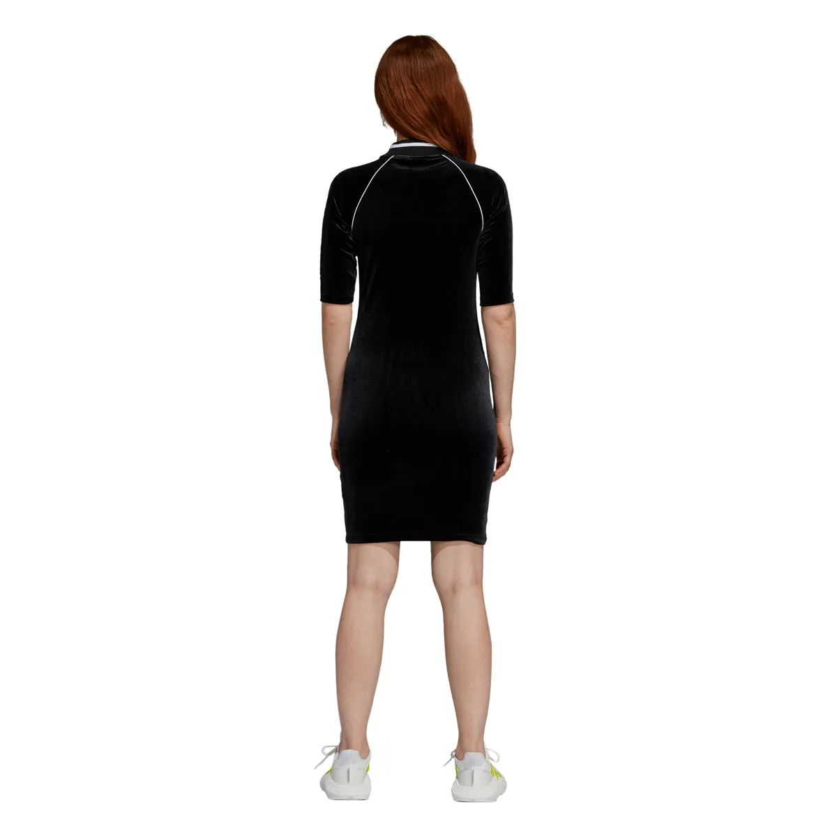 Adidas Women's Originals Velvet Dress Black