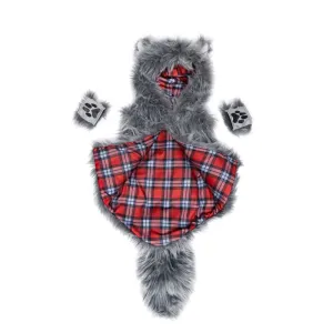 Big Bad Wolf Vest with Gloves, Size 5-6