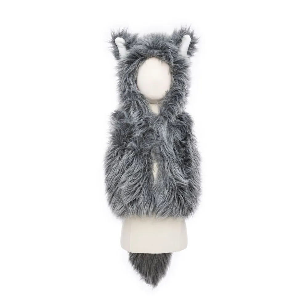 Big Bad Wolf Vest with Gloves, Size 5-6