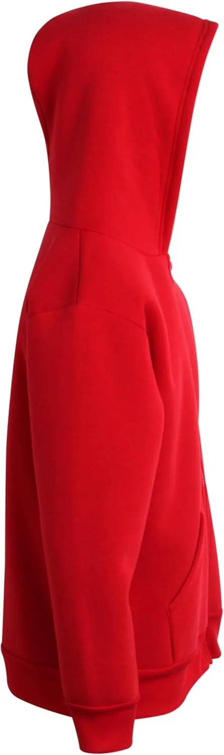 Boys Sweatshirt Heavyweight Sherpa Fleece Lined Zip Hoodie Sweatshirt Winter Sweatshirt Jacket for Boys (8-18)