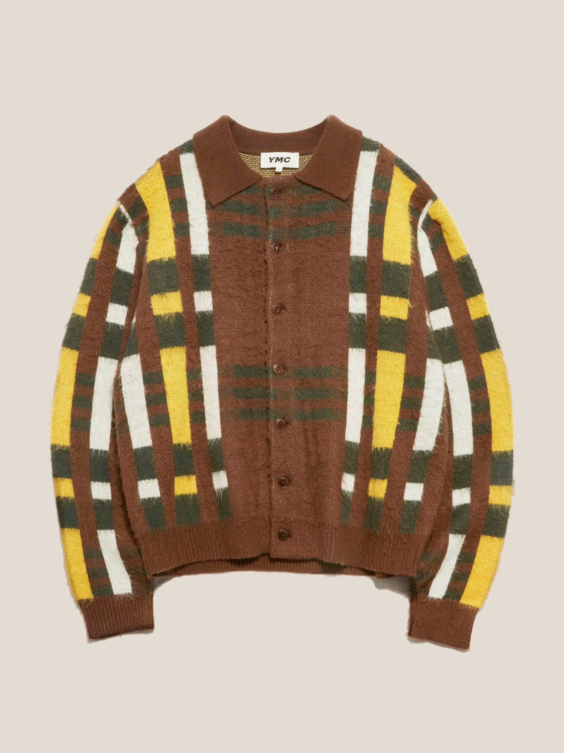 Brushed-wool Rat Pack cardigan