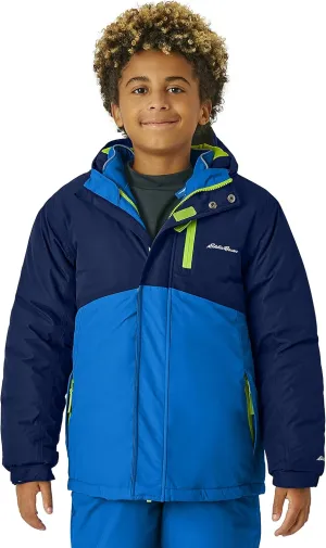Eddie Bauer Kids' Ski Jacket - Waterproof 3 in 1 Insulated Coat with Removable Shell Jacket for Boys and Girls (3-16)
