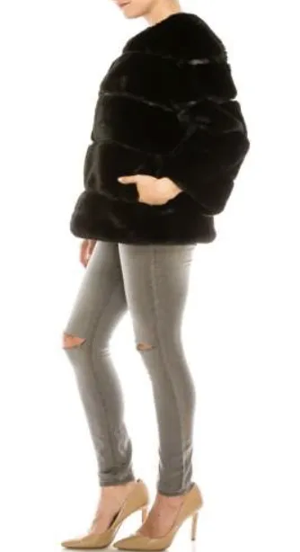 Faux Fur Coat Short