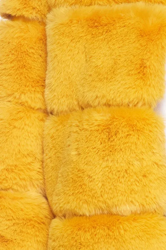 Faux Fur Coat Short