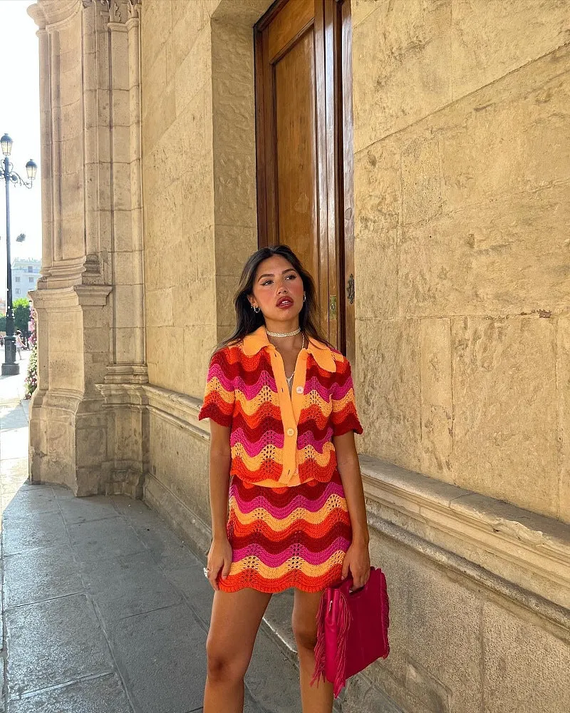 ‘Kami Kazi’ Skirt Set