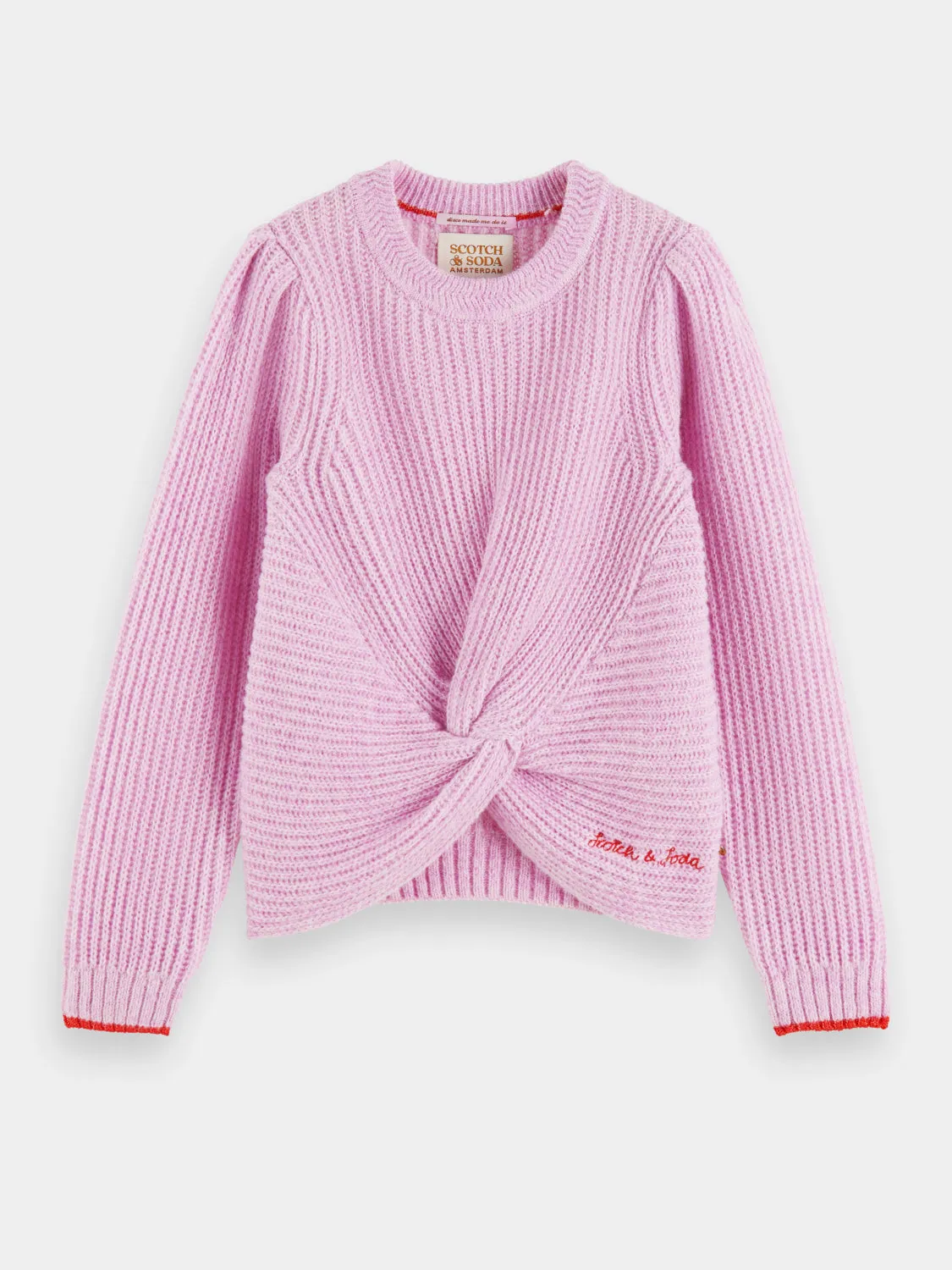 Kids - Relaxed-fit knotted sweater