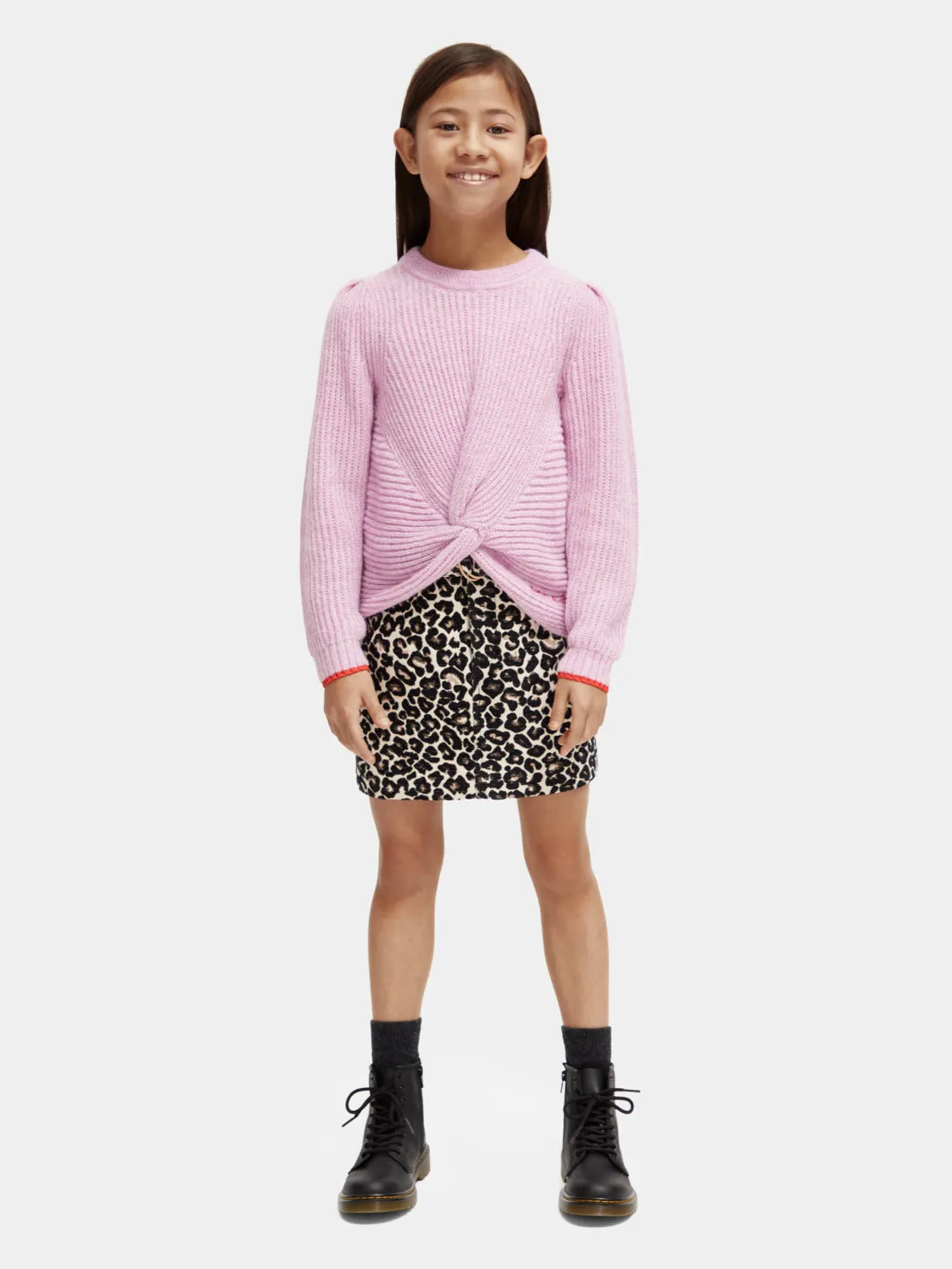 Kids - Relaxed-fit knotted sweater