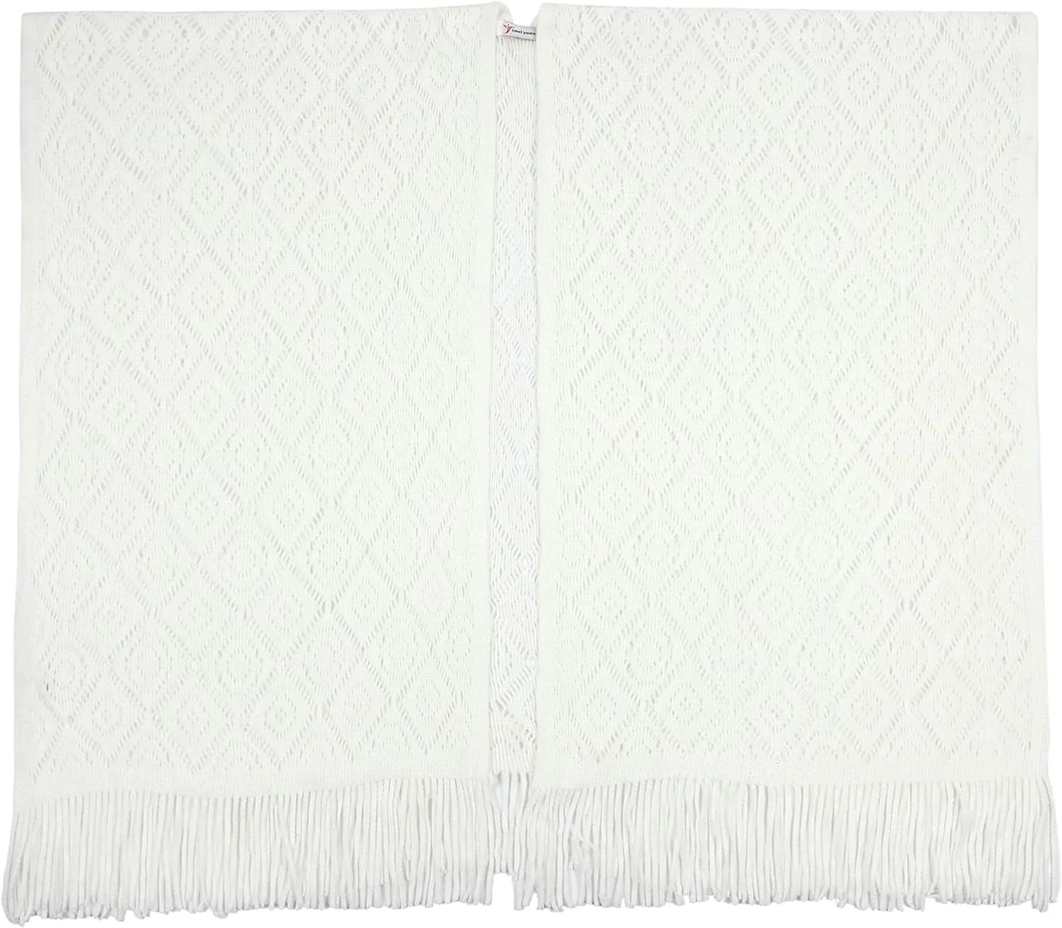 Knit Shawl Wrap for Women - Soul Young Ladies Fringe Knitted Poncho Cardigan Cape