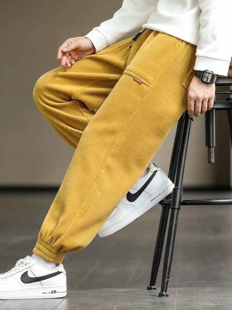Loose Corduroy Pants - 7 Colors