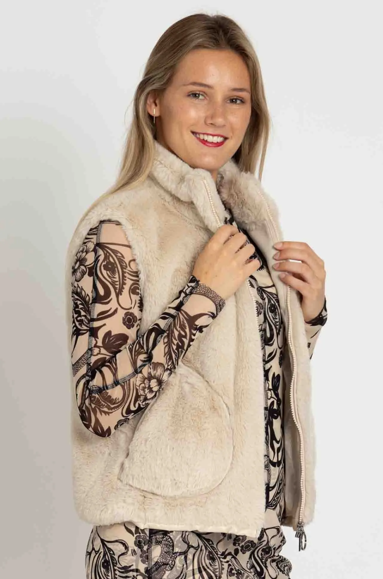 Marc Cain - Faux Fur Vest