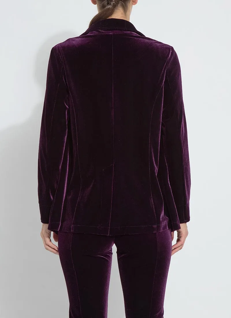 Mercer Stretch Velvet Blazer