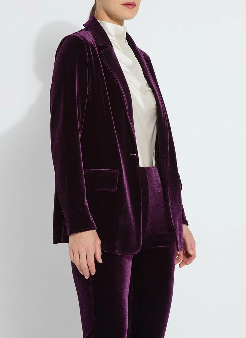 Mercer Stretch Velvet Blazer