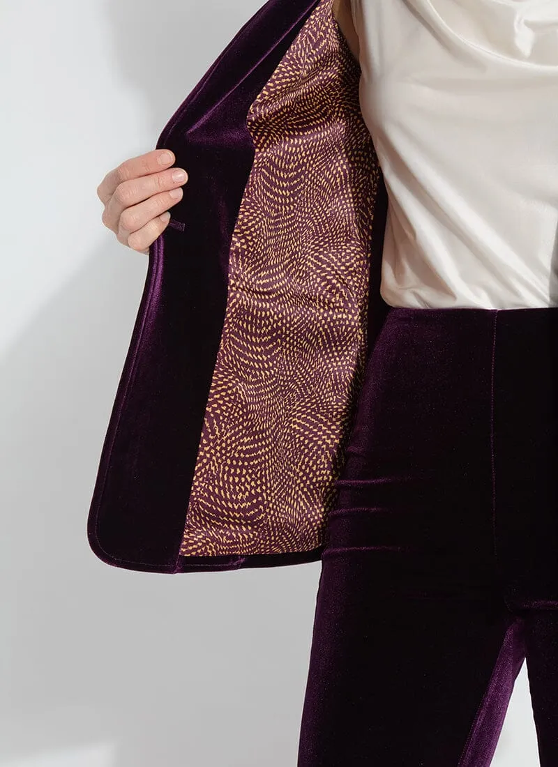 Mercer Stretch Velvet Blazer