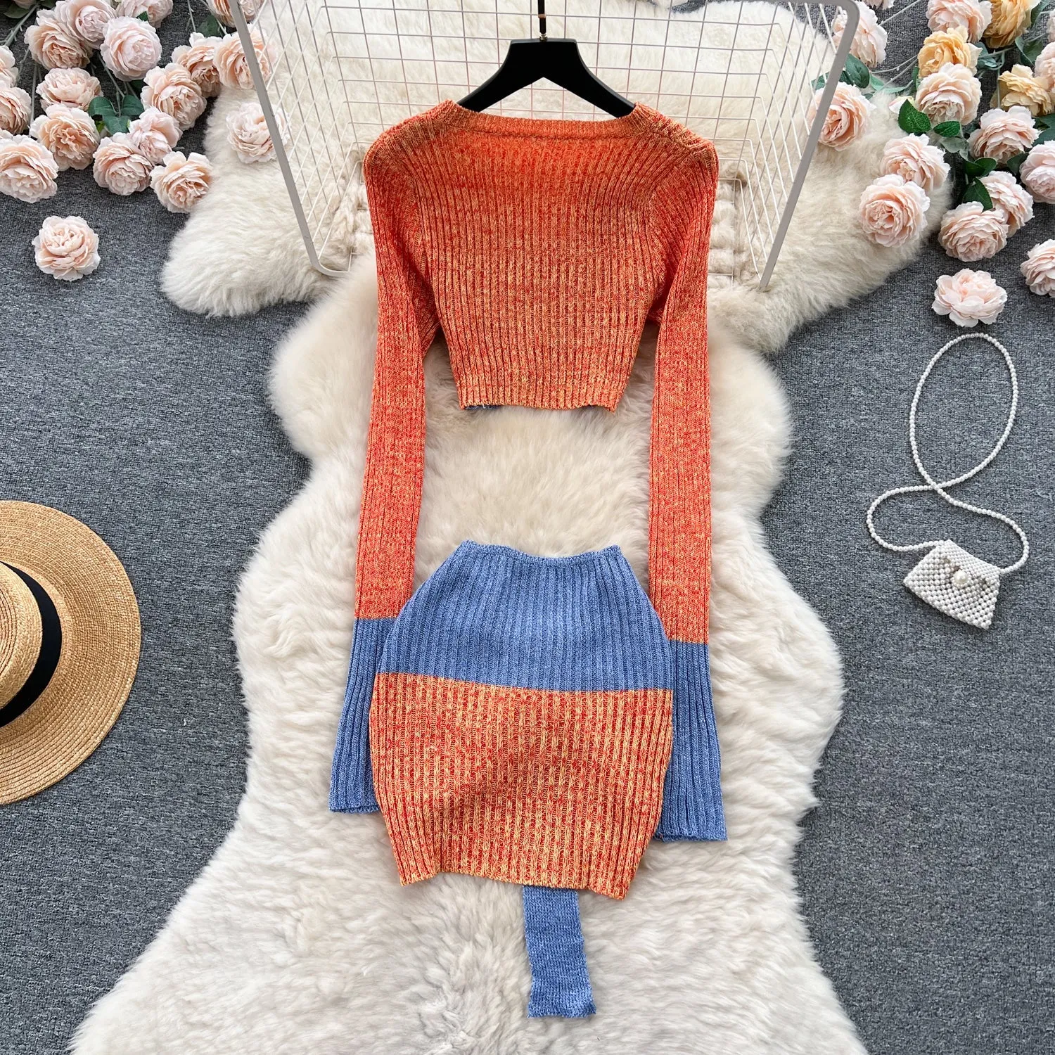 Miranda Knit Skirt Set