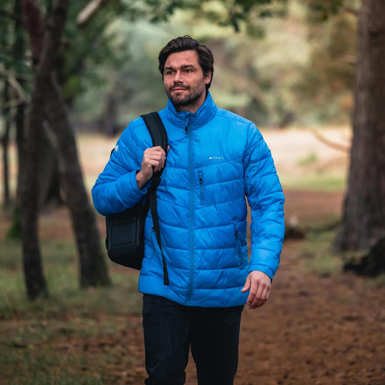 Mountain Mid-layer Jacket Ibiza Blue | Mens