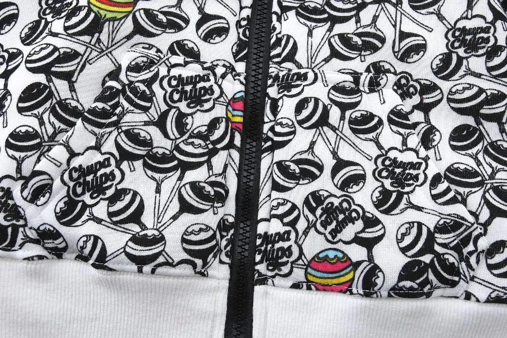 Mud Kingdom Boys Girls Full-Zip Hooded Sweatshirt Fur Lined Funny Pattern 6 Months-8 Years