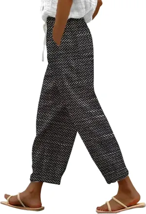 Petite Linen Pants for Women Sleeve Independence Day American Flag Print Family Print Pants Petite Linen Pants for