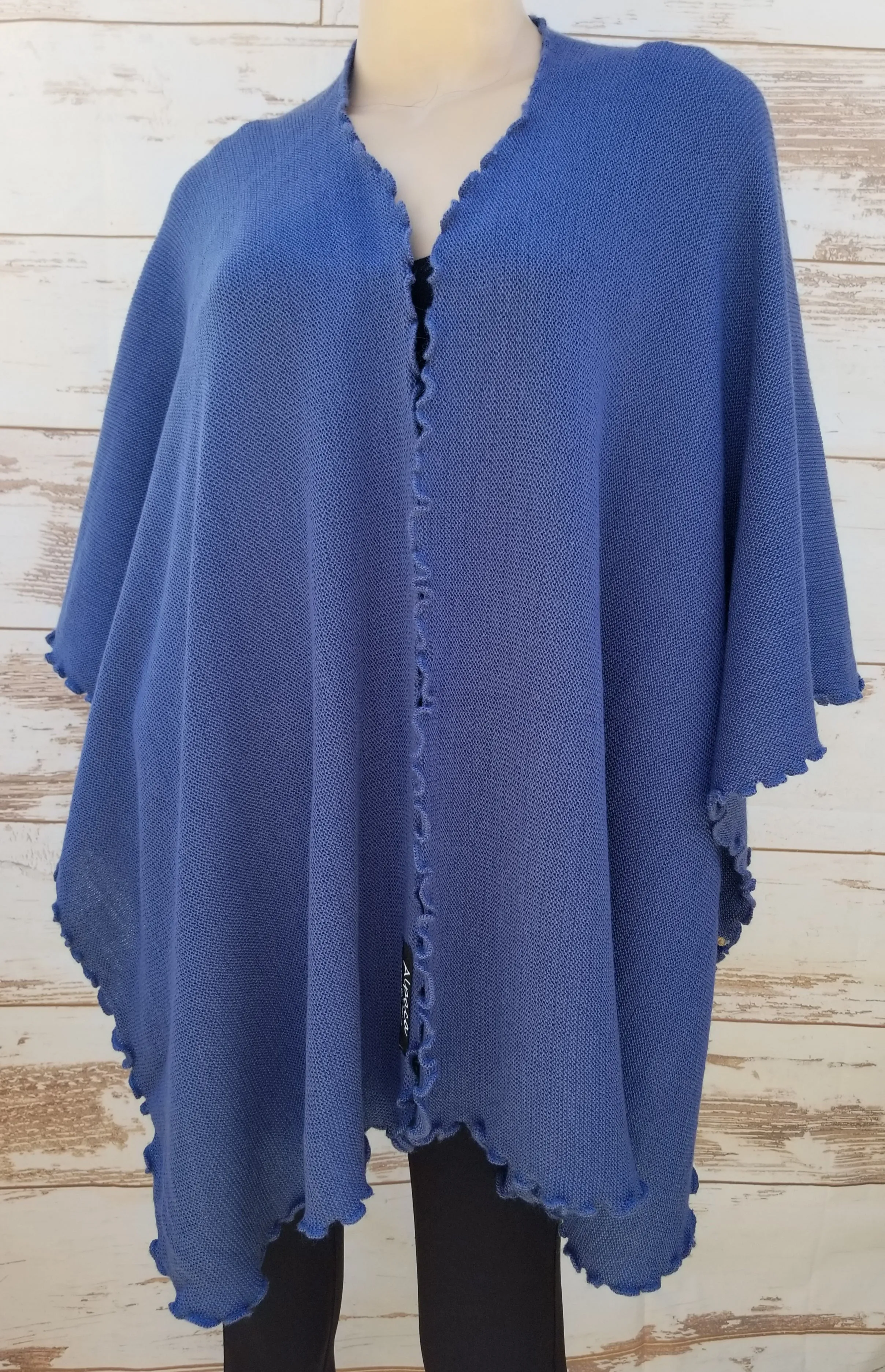 "Alexandra" Ruffle Cape