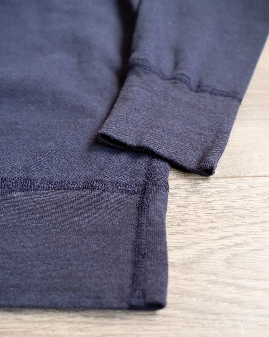 Raglan Warm Up Sweatshirt - Navy