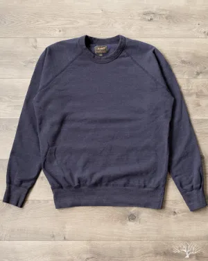 Raglan Warm Up Sweatshirt - Navy