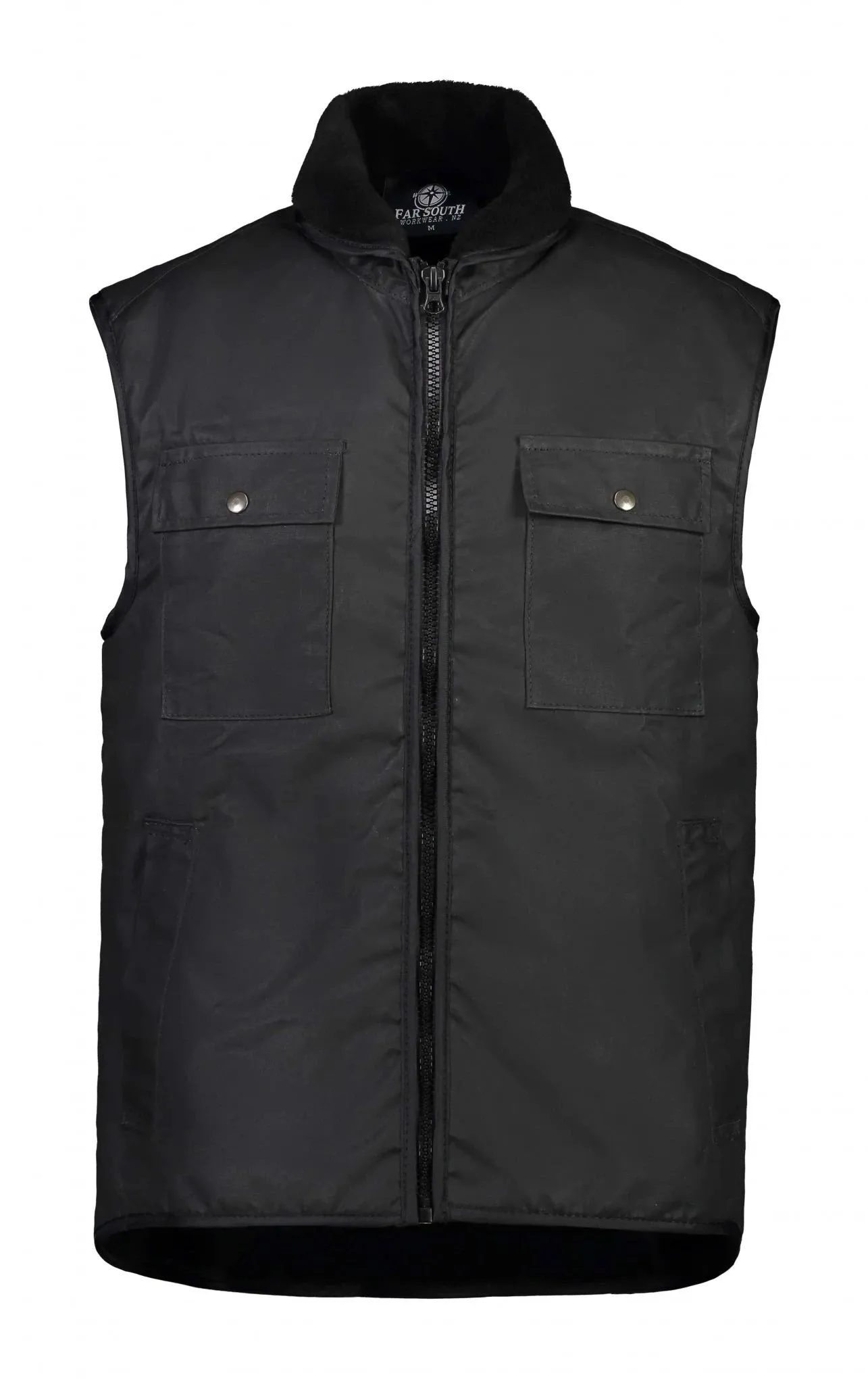 Sleeveless Oilskin Vest