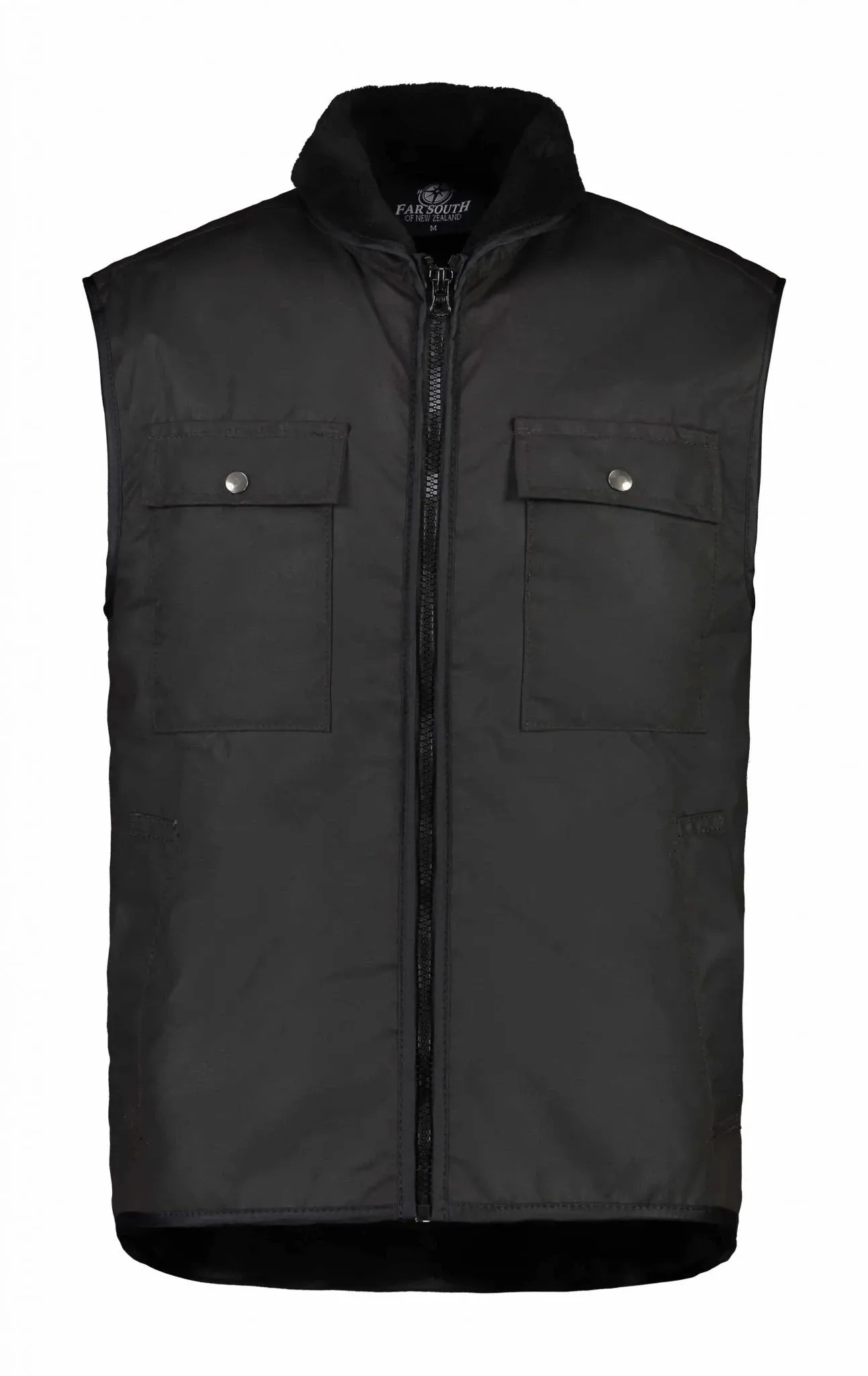 Sleeveless Oilskin Vest