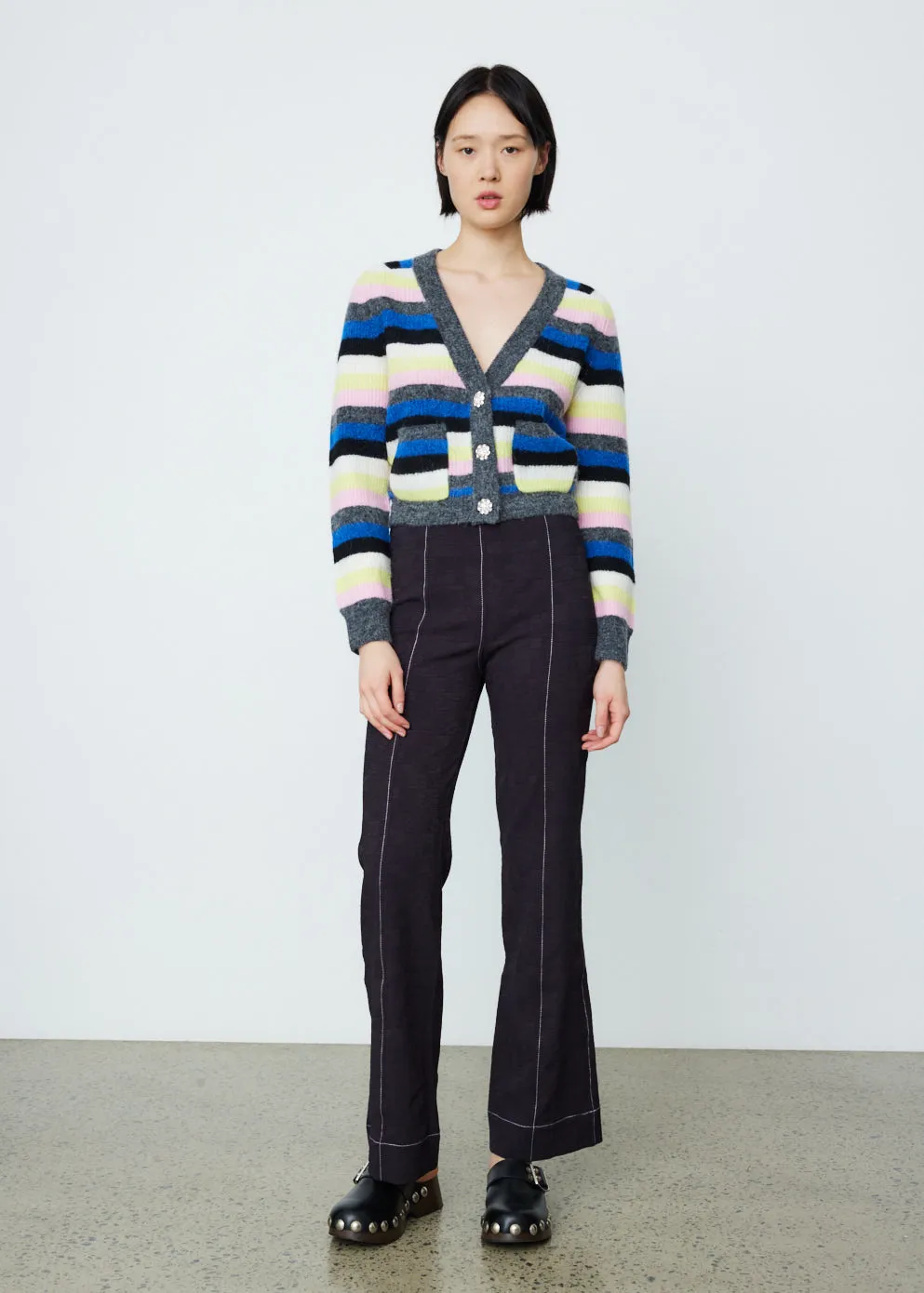 Stripe Cardigan