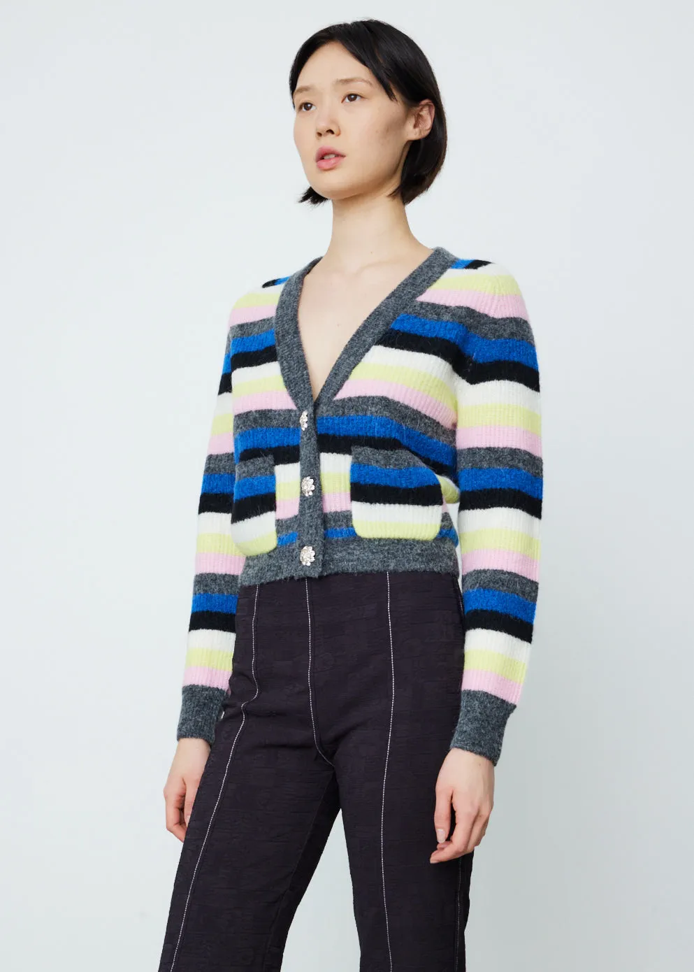 Stripe Cardigan