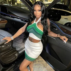 ‘The Rich Fussy’ Skirt Set