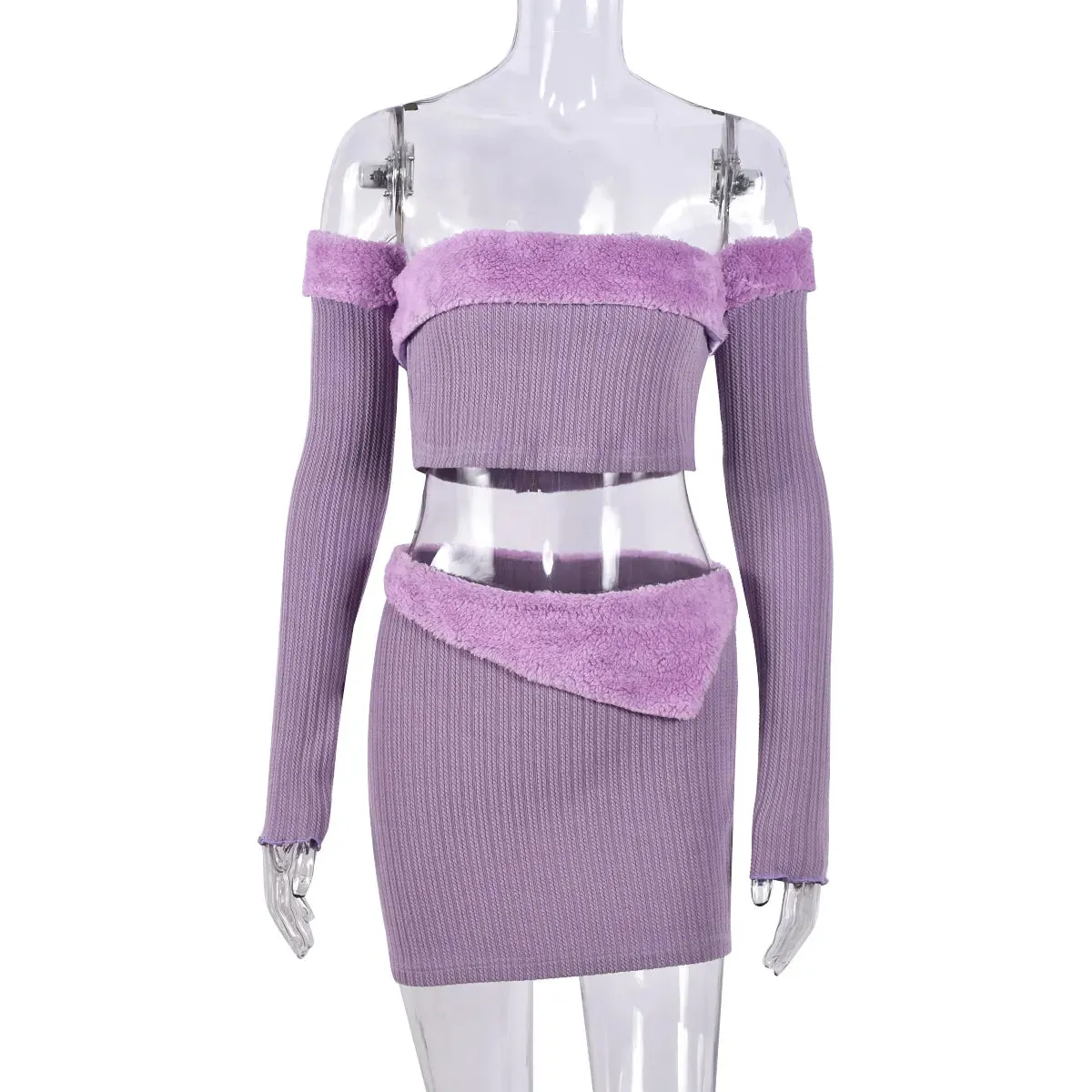 Who's So Disconnected Skirt Set
