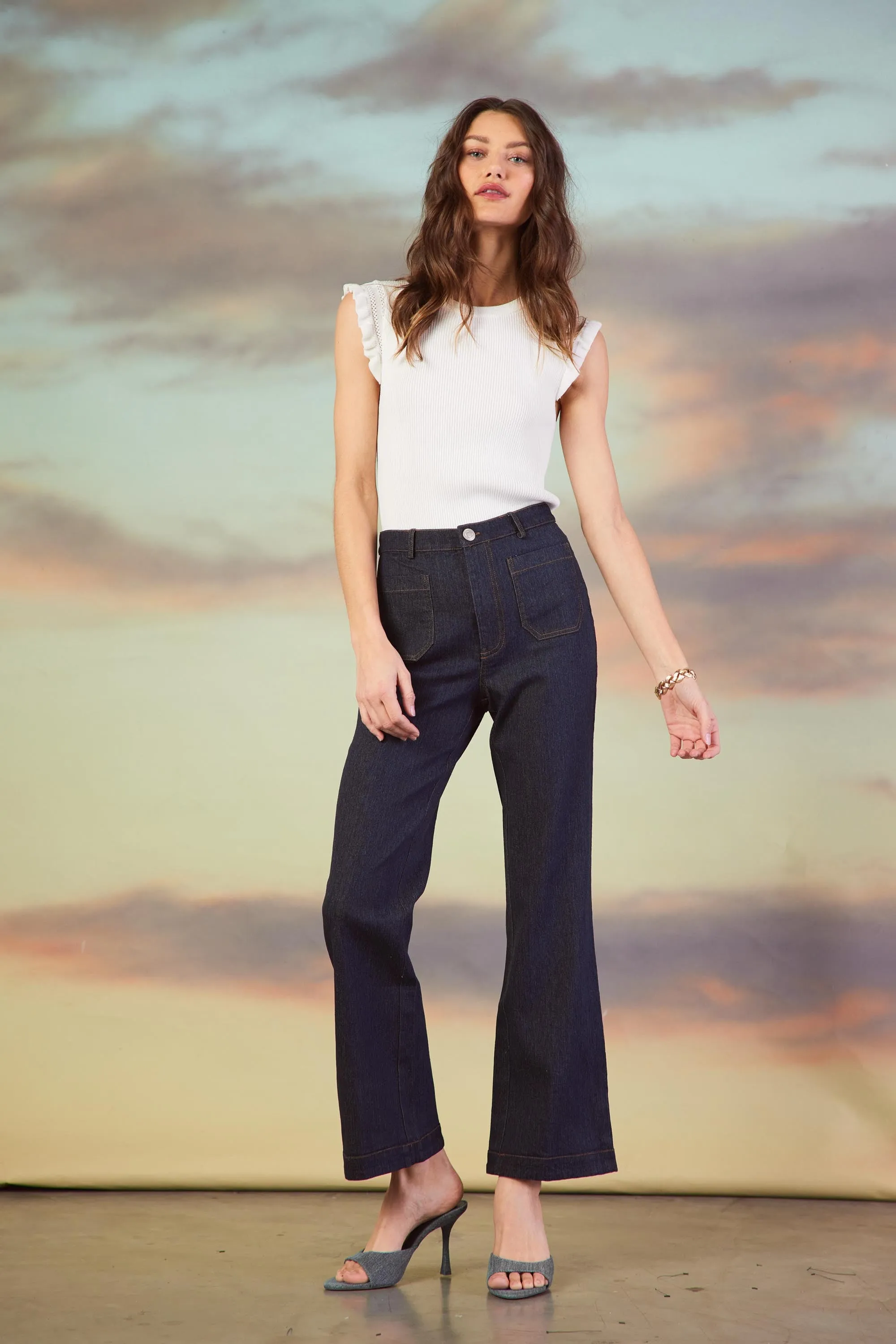 Wide Leg Trousers