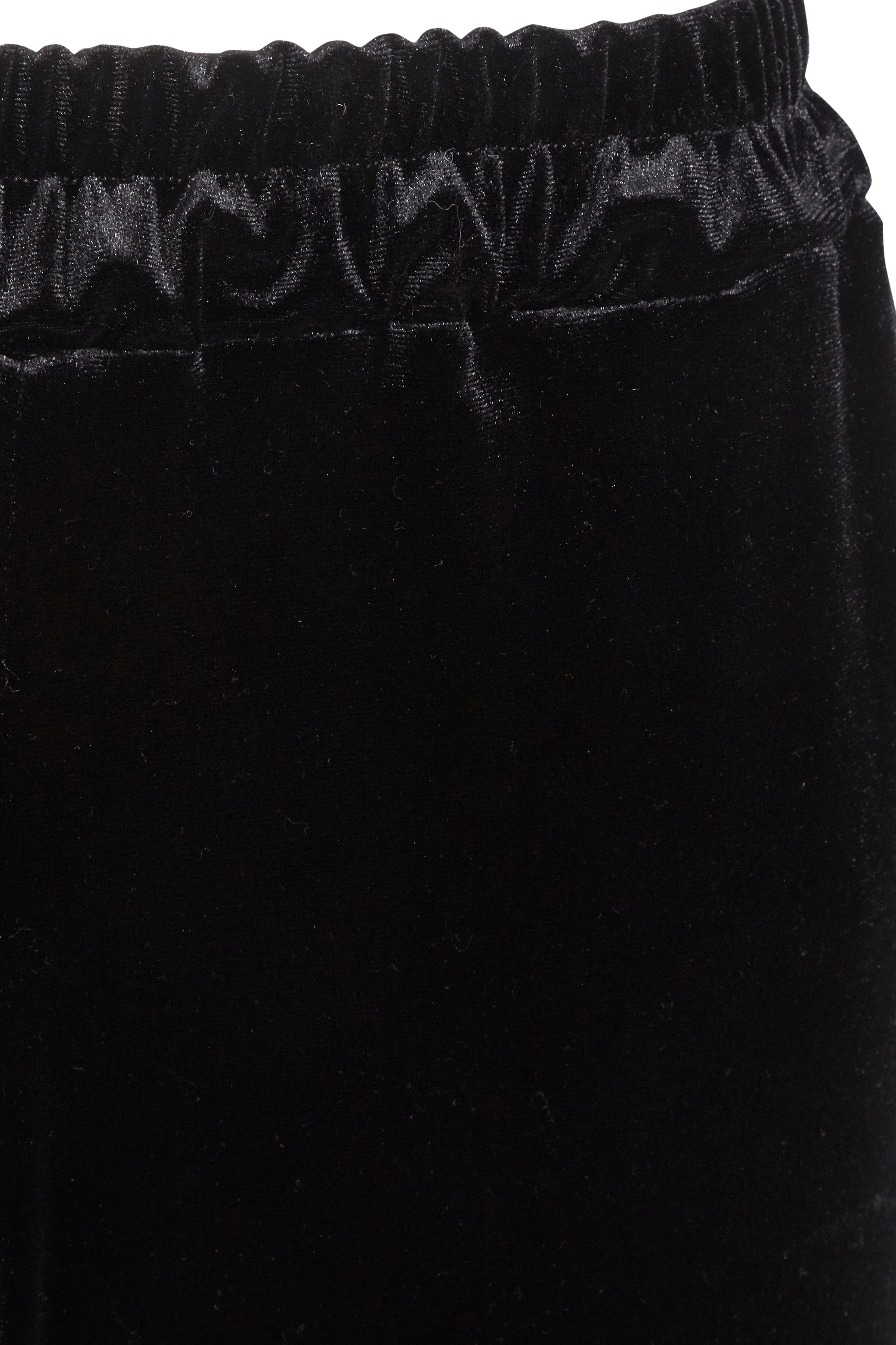 Wide Leg Velvet Trousers