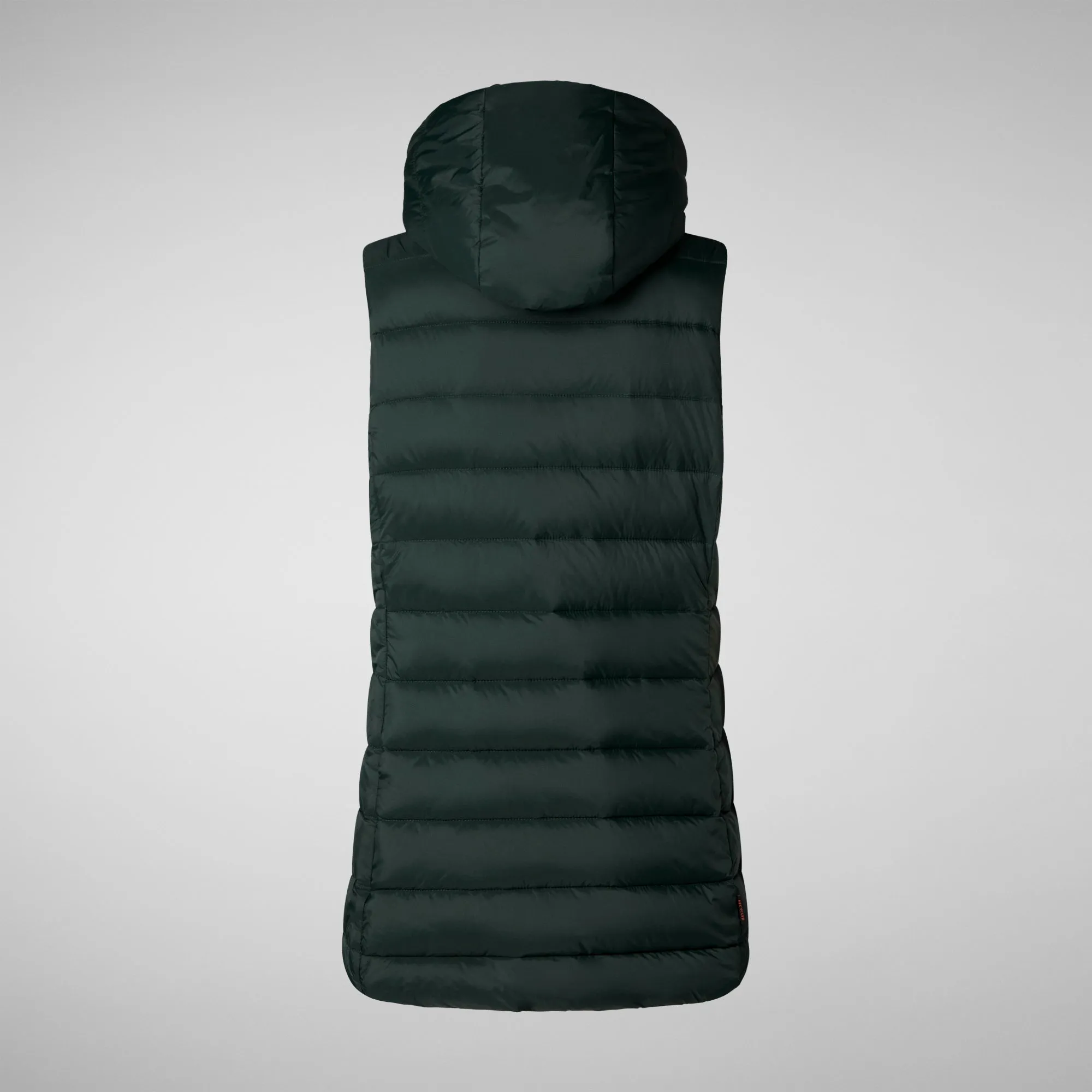 Women's vest norah in green black